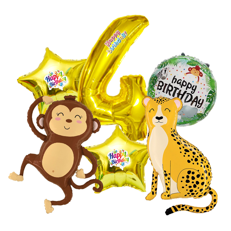 Wedding Zoo - Aap Luipaard Dierentuin Nummers 0-9 Jungle