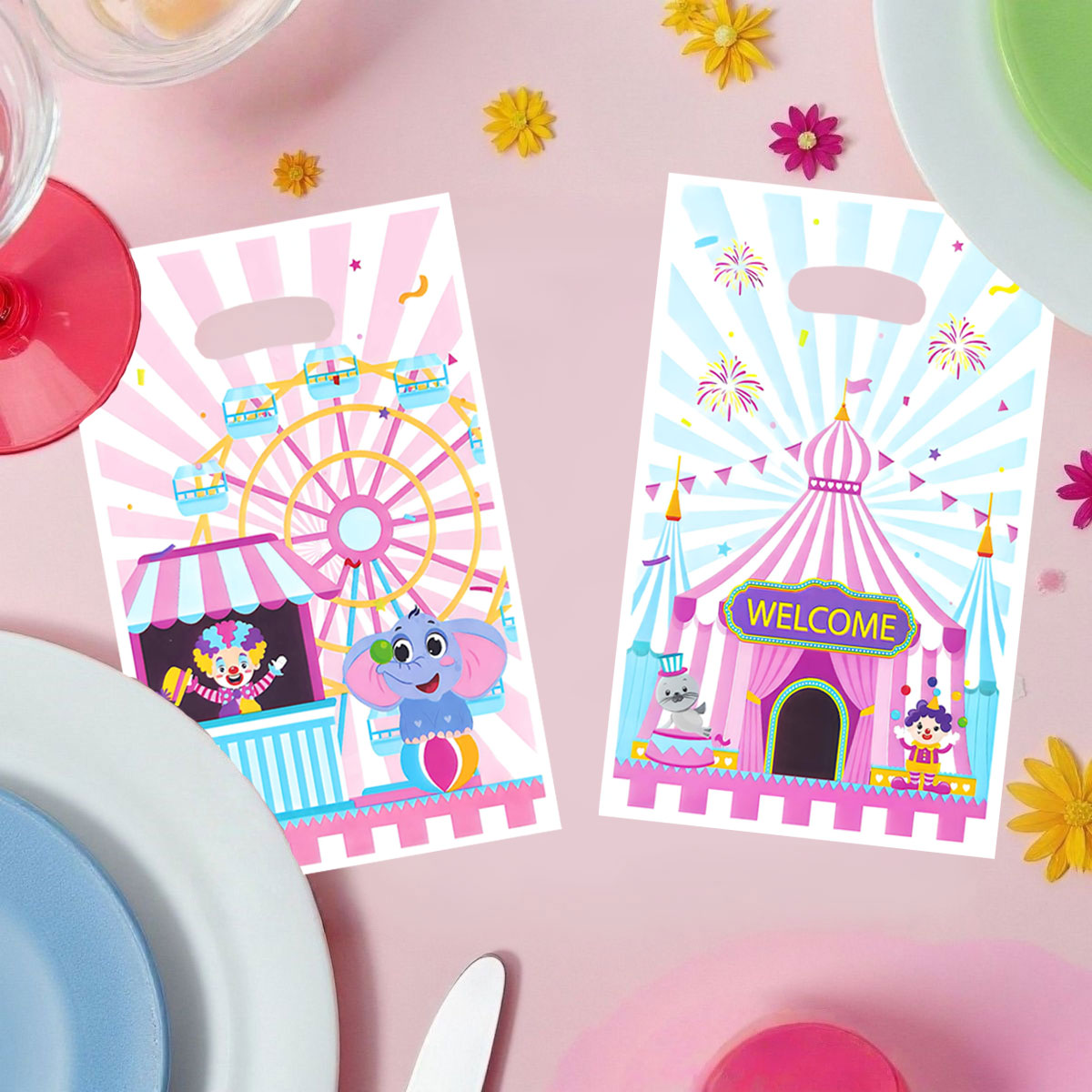 The Wedding Supply Store - 20 stuks/40 stuks feestcadeautasjes, cadeautasjes met