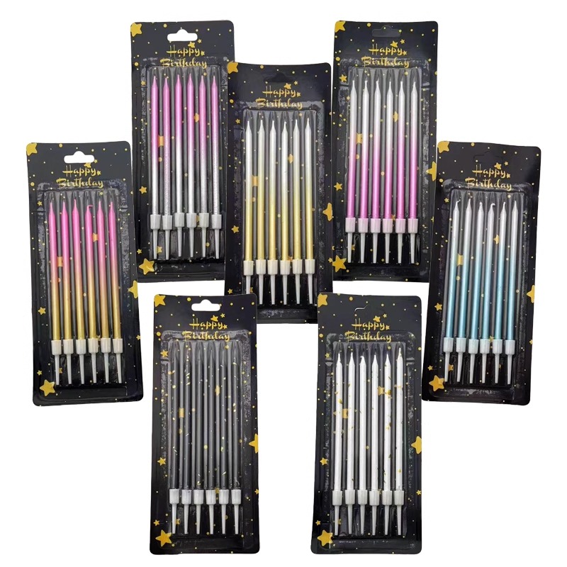 Wedding Decoration Supply - 30/50 Doos Kleurverloop Verjaardag Kaars Taart