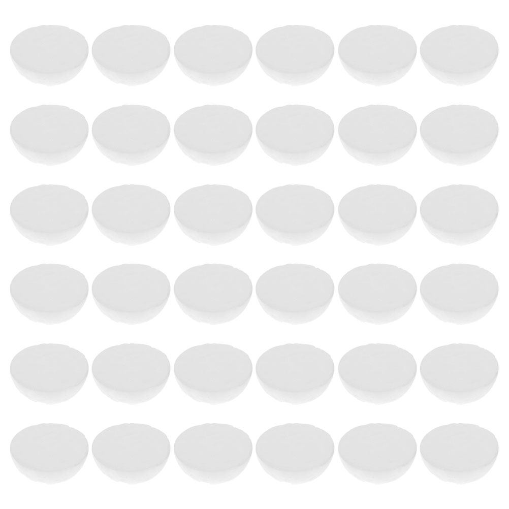 Wedding Decoration Supply - 100 stuks witte halfronde schuimballen van