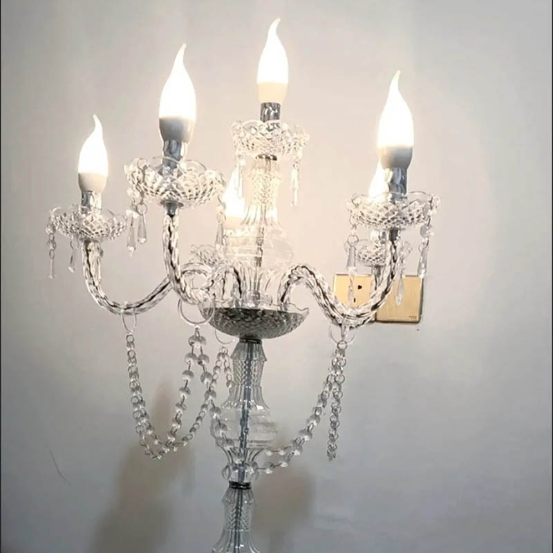 Wedding Decoration Supply - Moderne luxe kaarslampen Bruiloft centerpieces Elegante