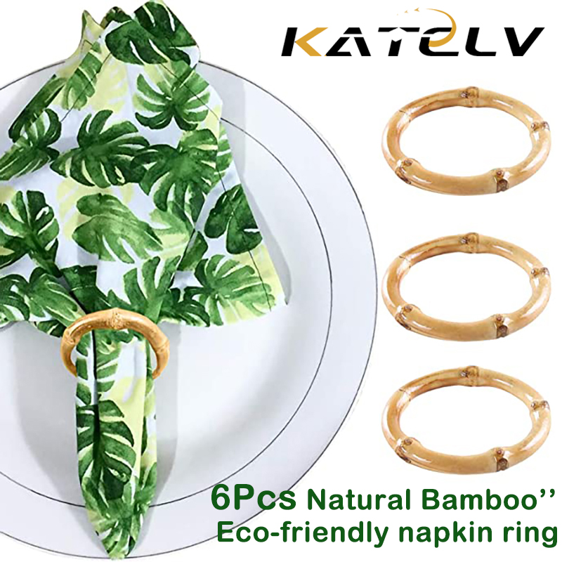 6Pcs Servetringen Set Handgema - Wedding Ceremony Supply recensie en prijs