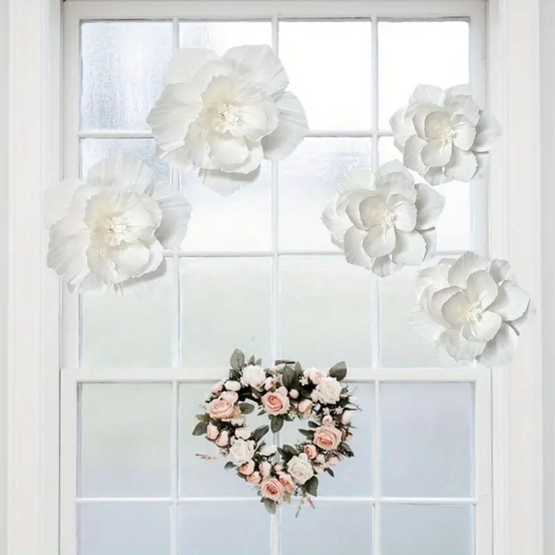 5 pakjes witte papieren bloeme - Wedding Power Supply recensie en prijs