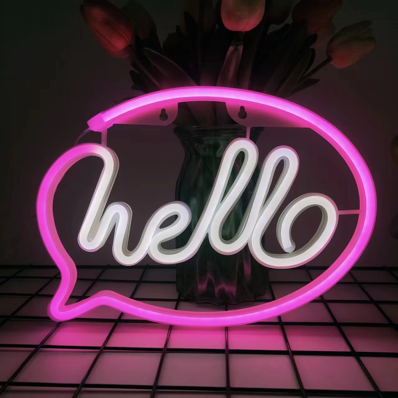 Hallo neon LED-licht USB of ba - Wedding Power Supply recensie en prijs