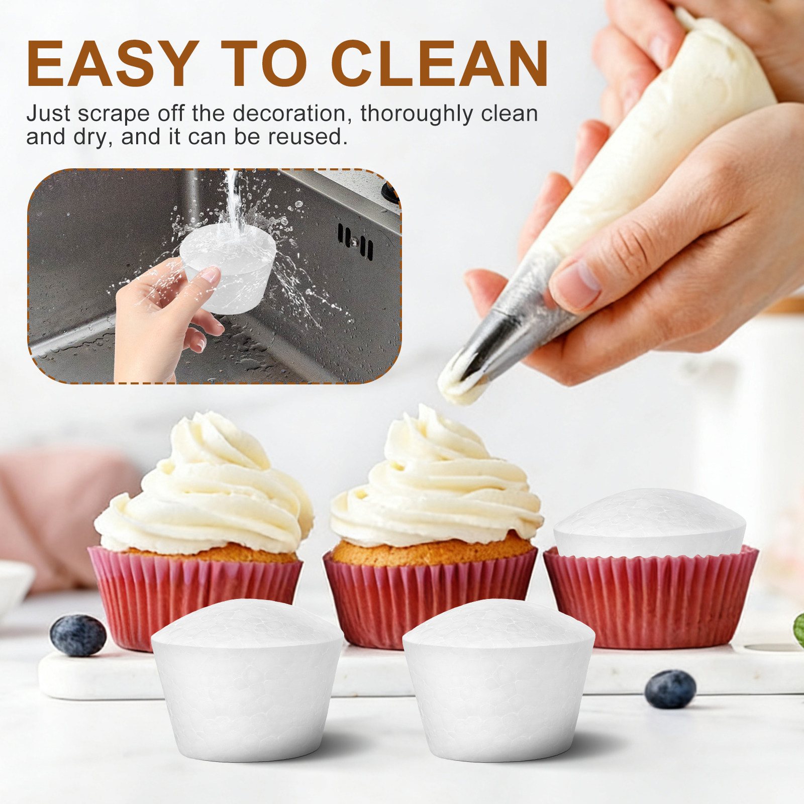 20 stuks cake DIY cupcake schu - Wedding Decoration Supply recensie en prijs