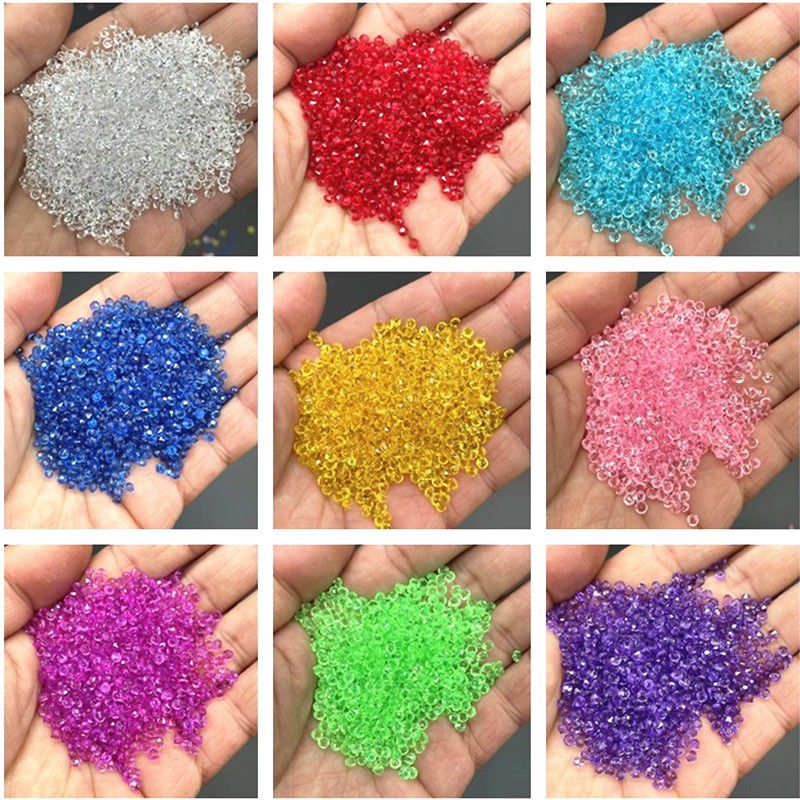 3000 stks Mini Crystal Faux Di - Wedding Decoration Supply recensie en prijs