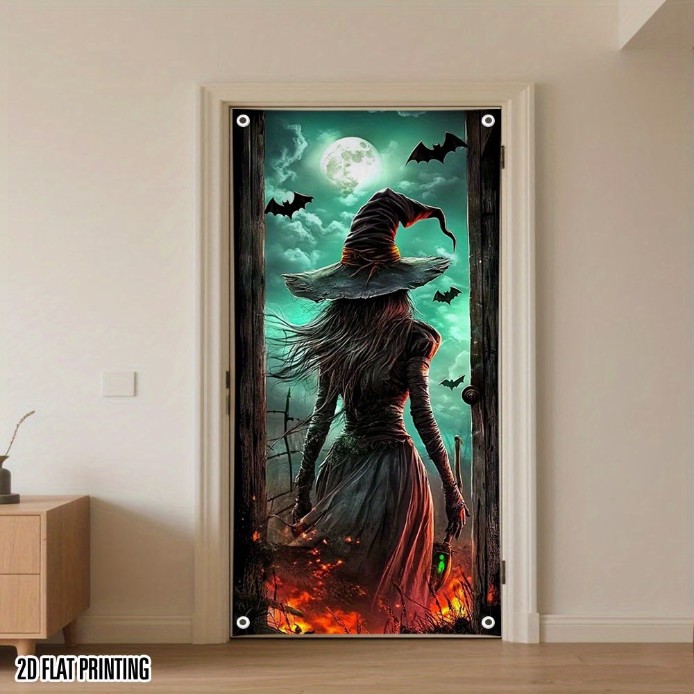 2D platte Halloween-heks bezoe - Wedding Power Supply recensie en prijs