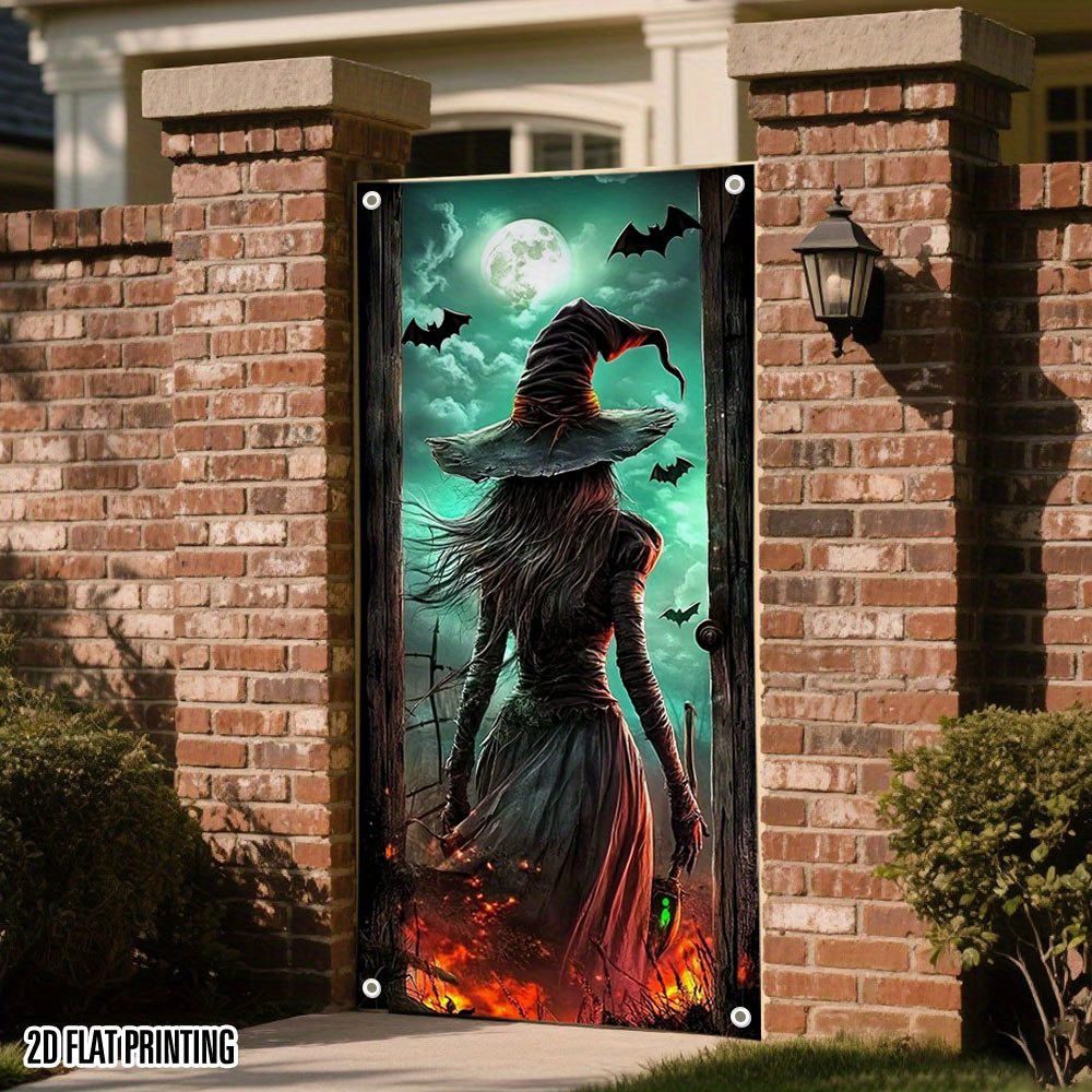 2D platte Halloween-heks bezoe - Wedding Power Supply recensie en prijs