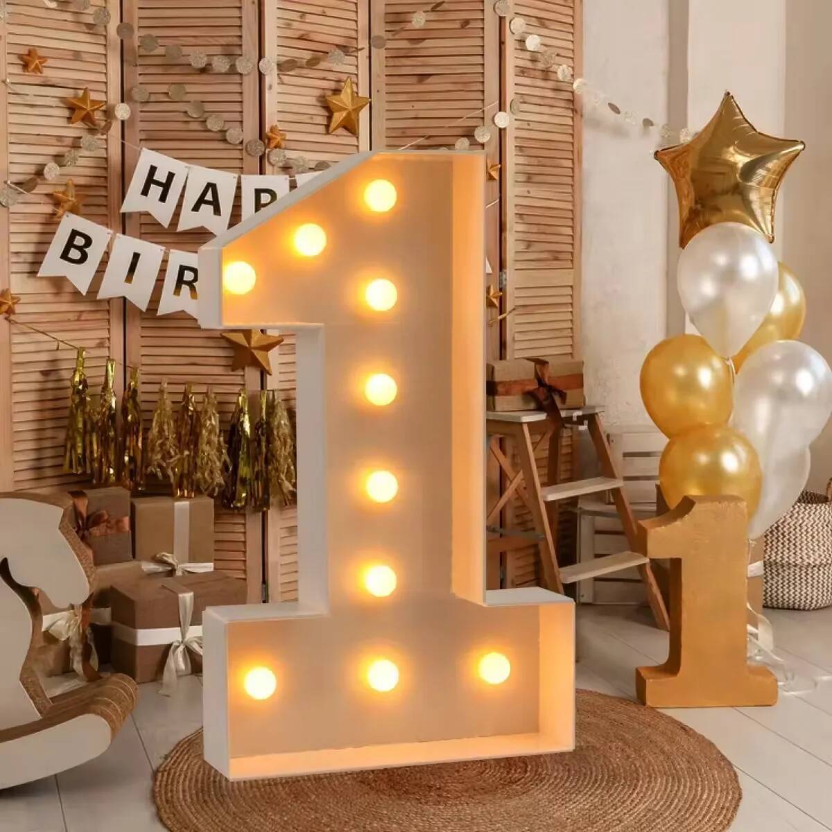 Reuze LED-licht voor kinderfee - Confetti Balloon Set recensie en prijs