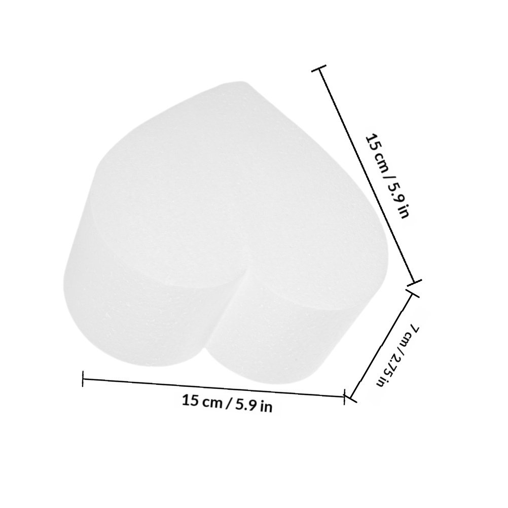 4-delige hartvormige schuimtaa - Wedding Decoration Supply recensie en prijs