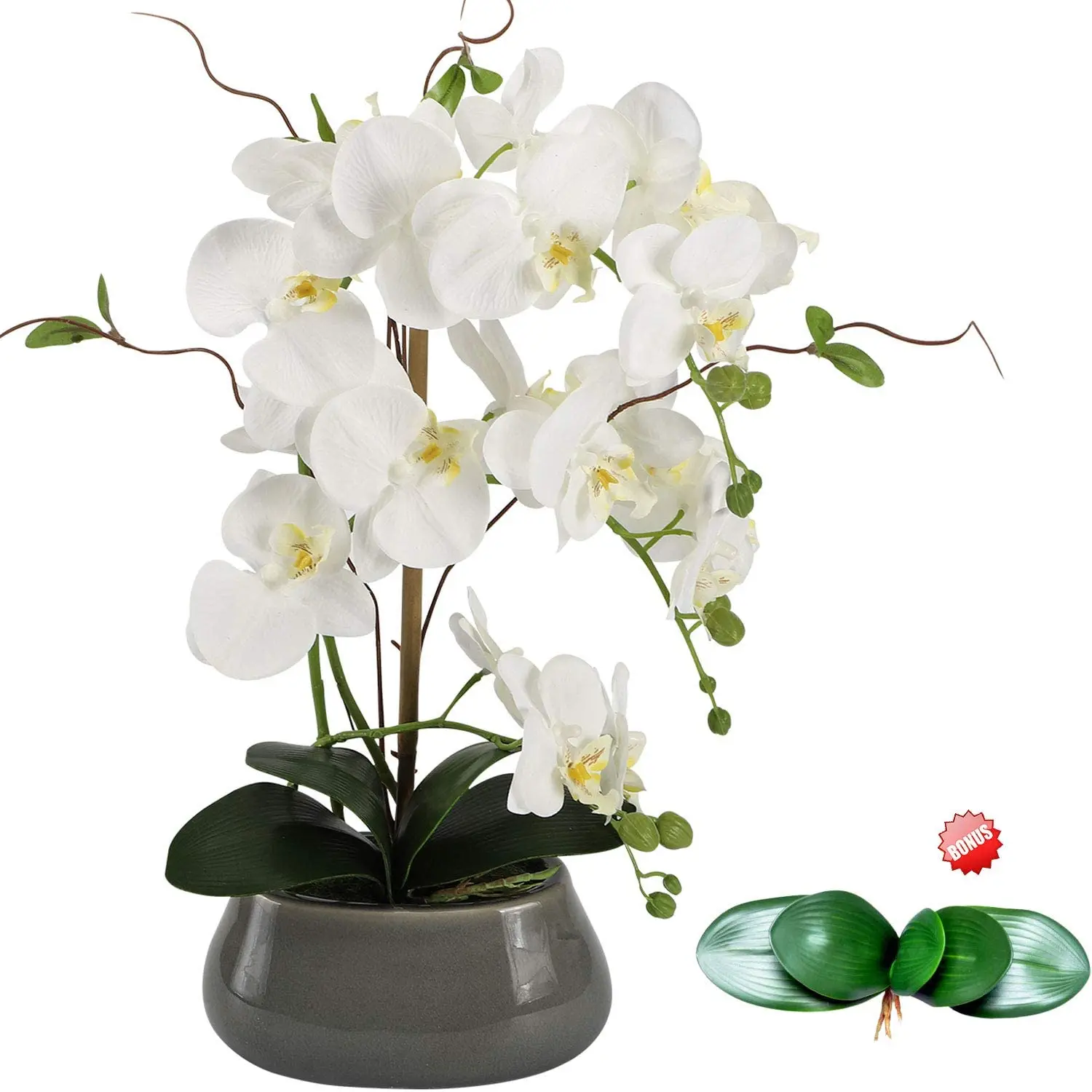 Kunstmatige Orchidee Bloemen C - Flower Girl Basket recensie en prijs