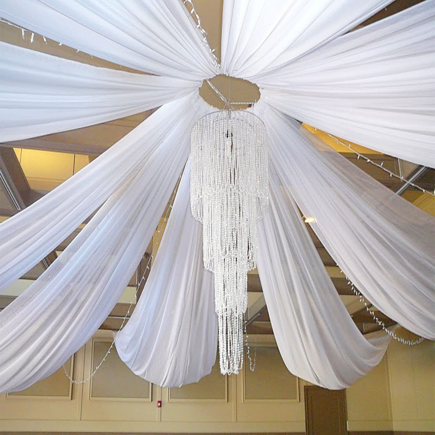 Bruiloft Boog Plafond Gedrapee - Wedding Ceremony Supply recensie en prijs