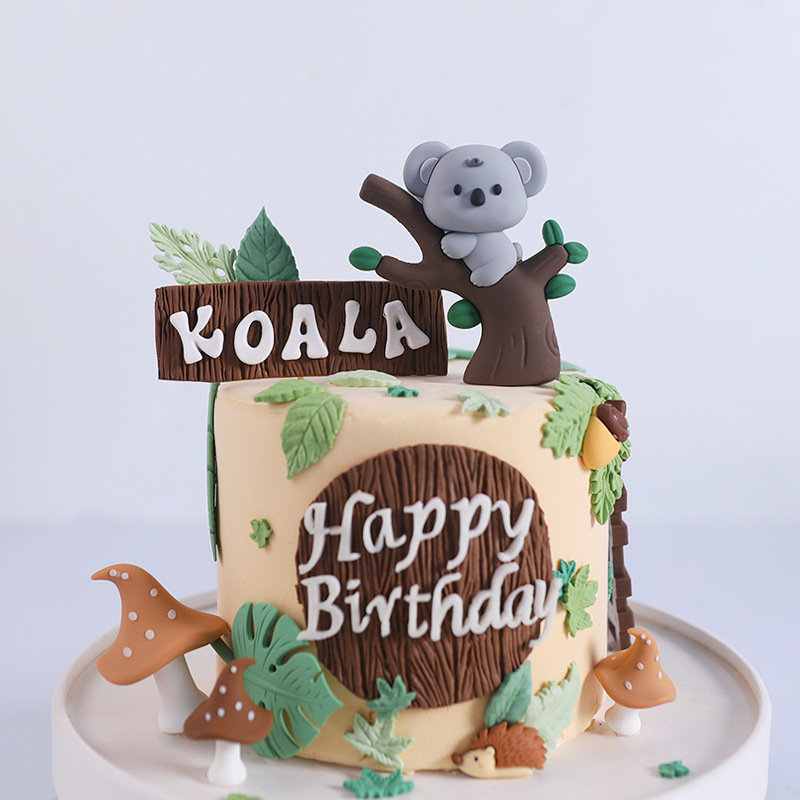 Nieuwe Bos Jungle Dieren Cake  - Wedding Zoo recensie en prijs