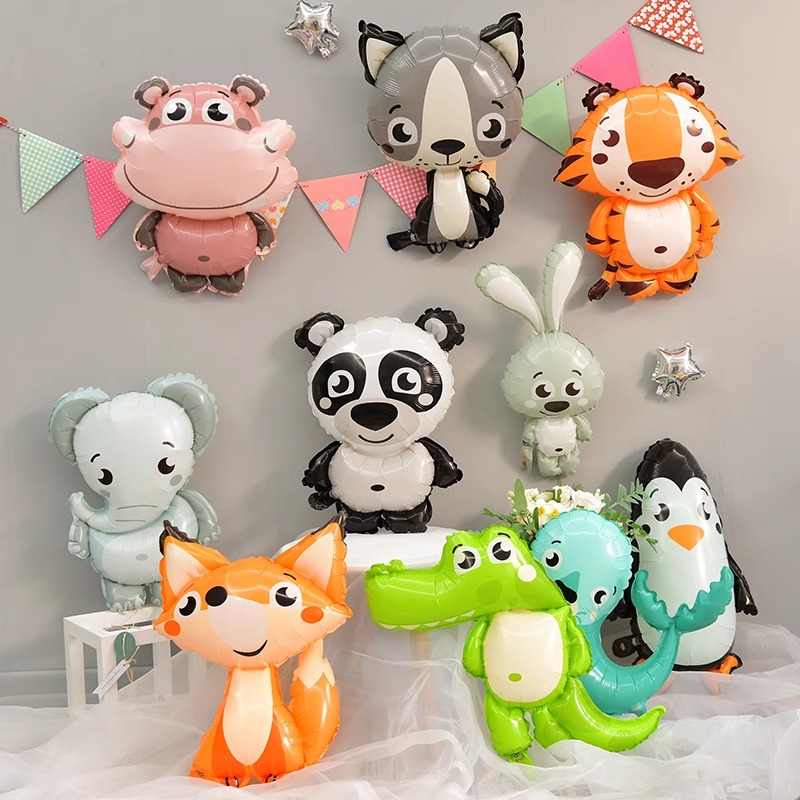 Q-versie dierenfolie ballonnen - Wedding Zoo recensie en prijs