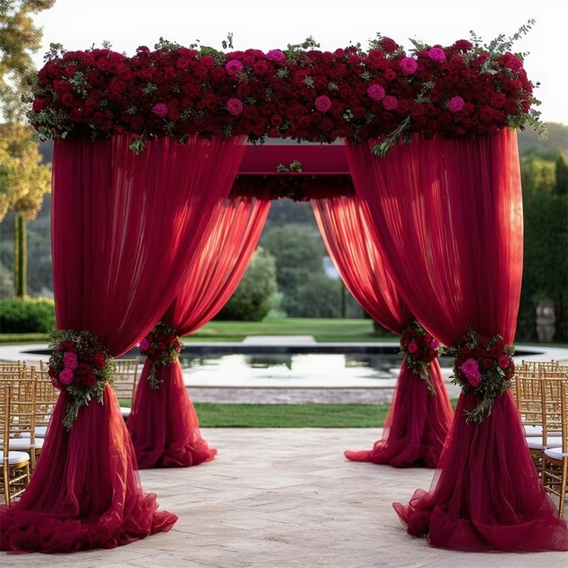 6 meter bruiloft boog draperie - Wedding Ceremony Supply recensie en prijs