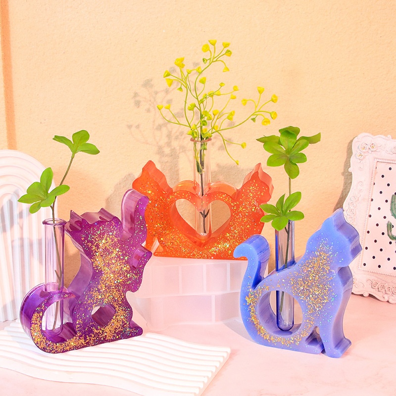 Kattenvormige Hars Mallen Vaas - Flower Girl Basket recensie en prijs