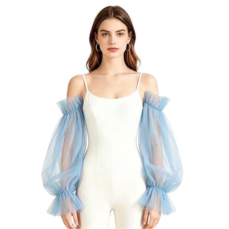 39BB ademende tule bruidsmouwe - Wedding Dress Supply recensie en prijs