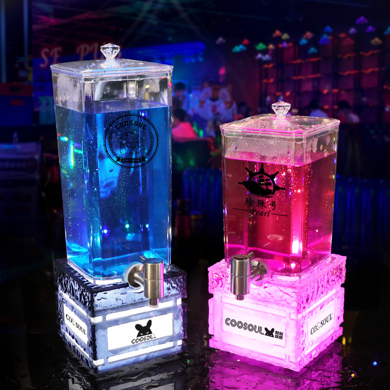 LED Biervat met Kraan 2L & 3L  - Wedding Alcohol Supply recensie en prijs