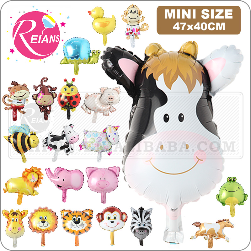 Mini Dierenkop Folie Ballon, S - Wedding Zoo recensie en prijs