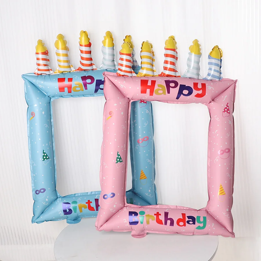 1/2 stuks blauw roze verjaarda - Confetti Balloon Set recensie en prijs