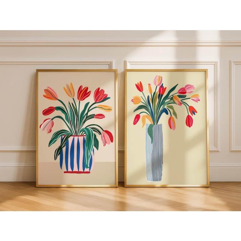 2 stuks tulpbloemen canvas kun - Flower Girl Basket recensie en prijs
