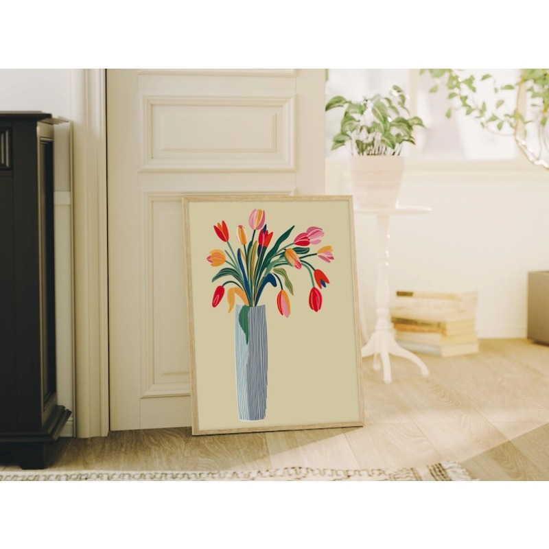 2 stuks tulpbloemen canvas kun - Flower Girl Basket recensie en prijs