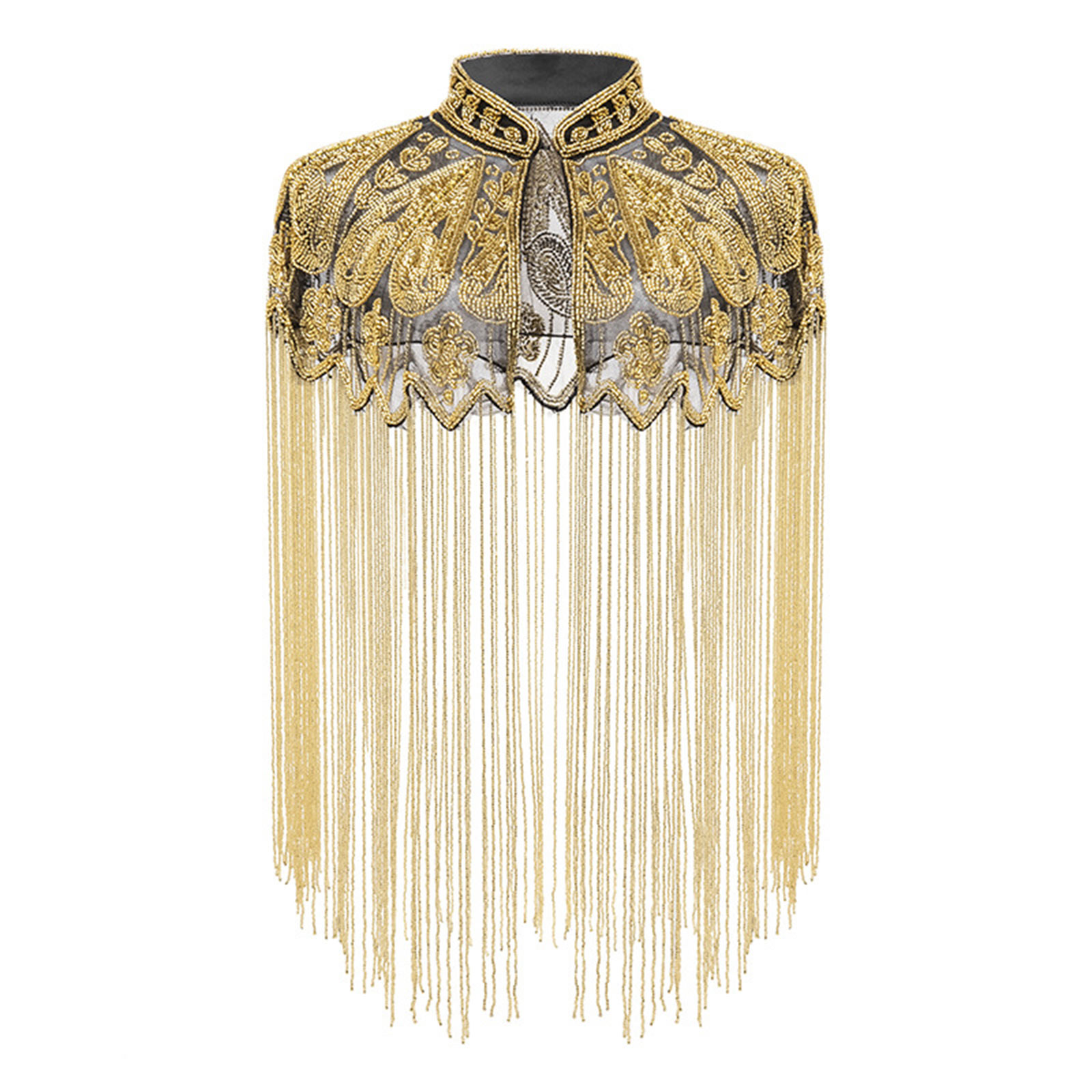 Pailletten Kralen Avond Cape V - Wedding Dress Supply recensie en prijs