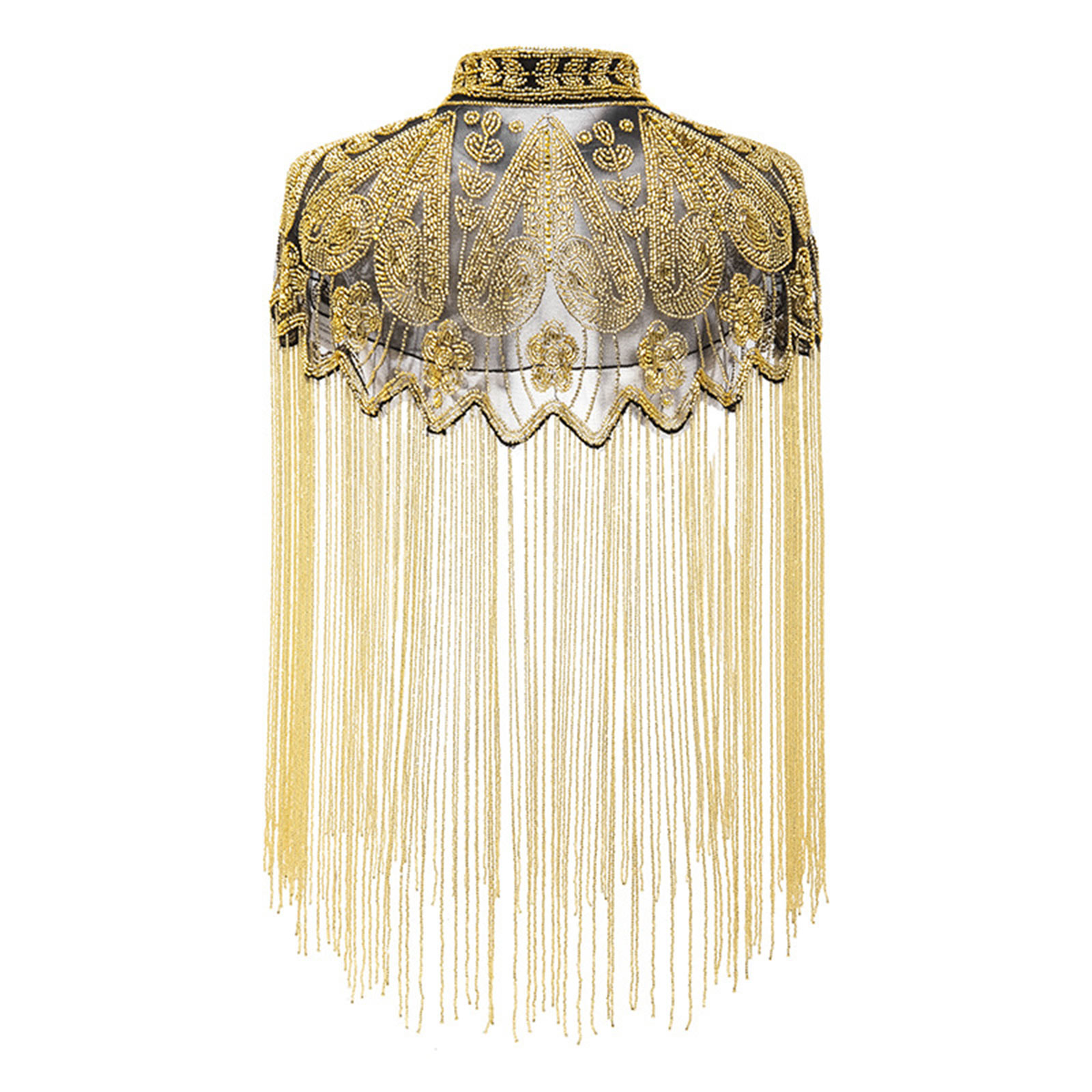 Pailletten Kralen Avond Cape V - Wedding Dress Supply recensie en prijs