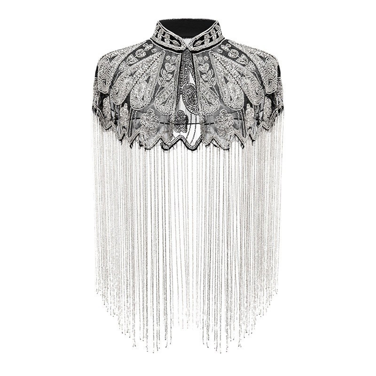 Pailletten Kralen Avond Cape V - Wedding Dress Supply recensie en prijs