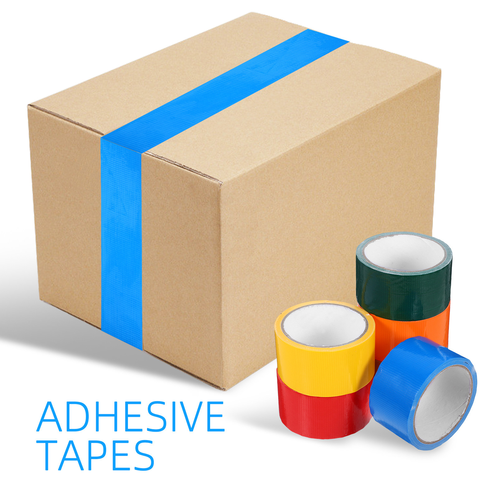 6 rollen leuke kleurrijke duct - Wedding Decoration Supply recensie en prijs